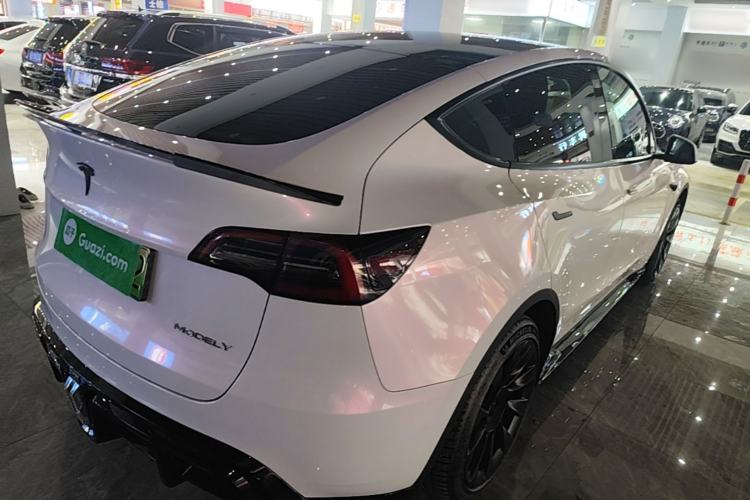 Used Tesla Model Y 2022 Revised Version Rear-Wheel Drive Rear Right 45 Deg