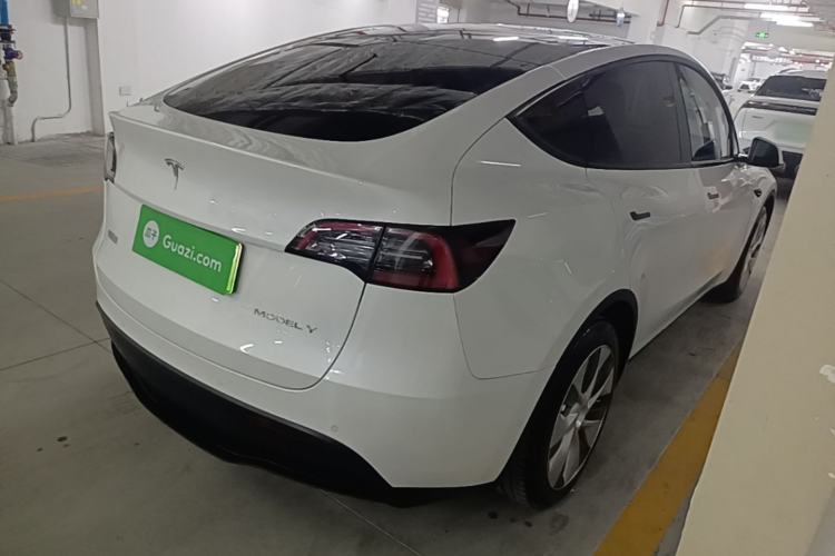 Used Tesla Model Y 2022 Revised Version Rear-Wheel Drive Rear Right 45 Deg