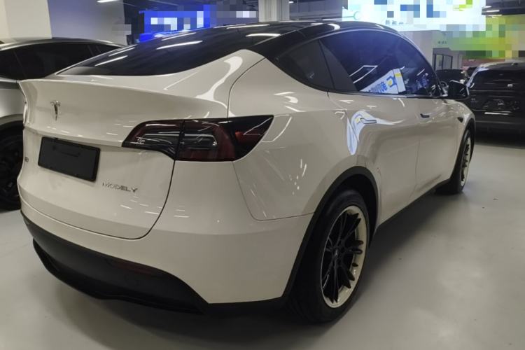 Used Tesla Model Y 2022 Revised Version Rear-Wheel Drive Rear Right 45 Deg