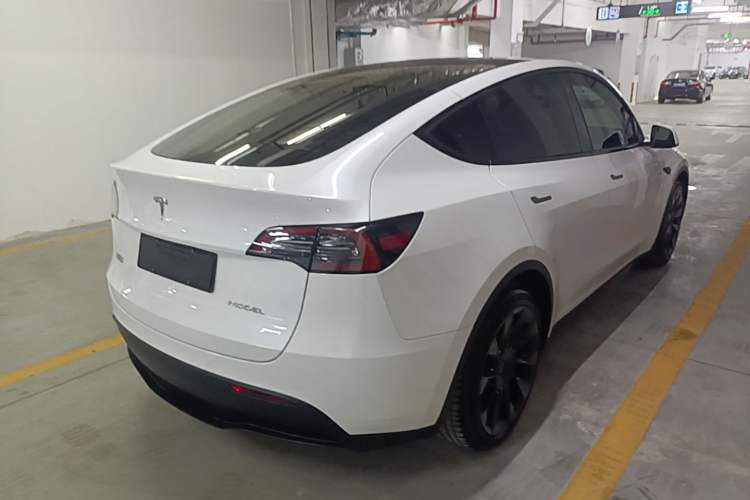 Used Tesla Model Y 2022 Revised Version Rear-Wheel Drive Rear Right 45 Deg