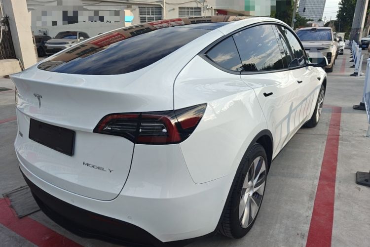 Used Tesla Model Y 2022 Revised Version Rear-Wheel Drive Rear Right 45 Deg