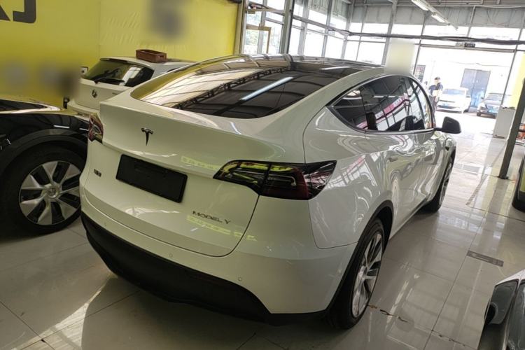 Used Tesla Model Y 2022 Revised Version Rear-Wheel Drive Rear Right 45 Deg
