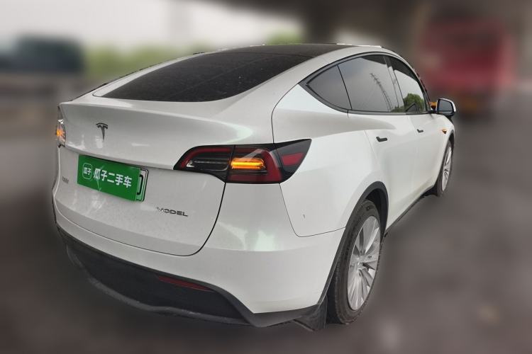Used Tesla Model Y 2022 Revised Version Rear-Wheel Drive Rear Right 45 Deg