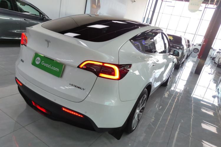 Used Tesla Model Y 2022 Revised Version Rear-Wheel Drive Rear Right 45 Deg