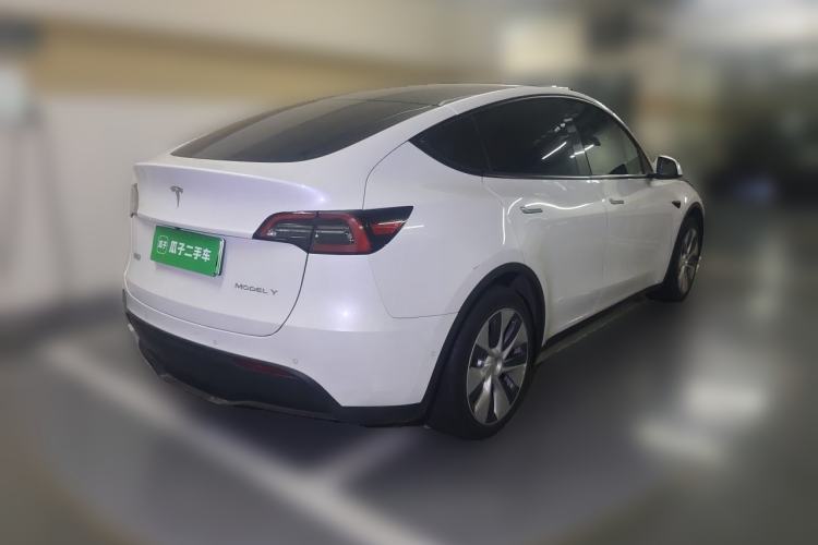 Used Tesla Model Y 2022 Rear-Wheel-Drive Version Rear Right 45 Deg
