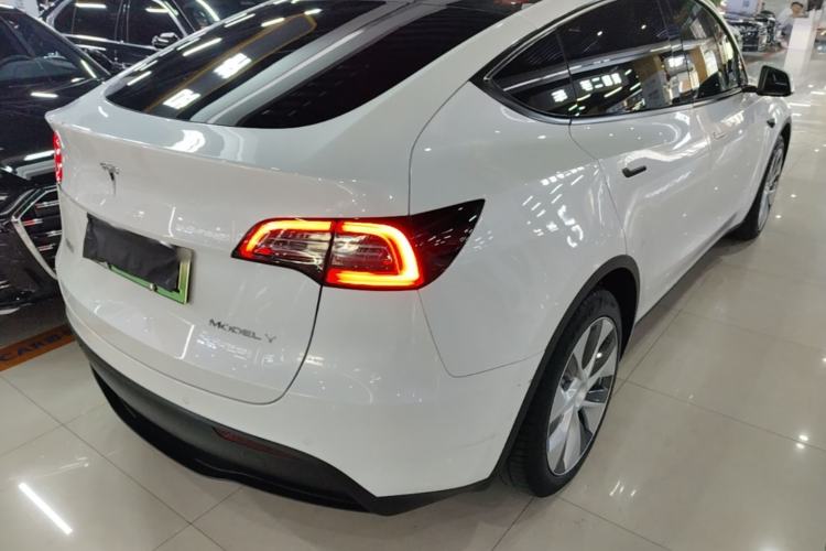 Used Tesla Model Y 2022 Revised Version Rear-Wheel Drive Rear Right 45 Deg