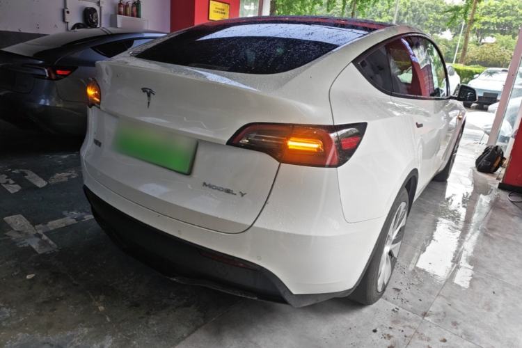 Used Tesla Model Y 2022 Revised Version Rear-Wheel Drive Rear Right 45 Deg