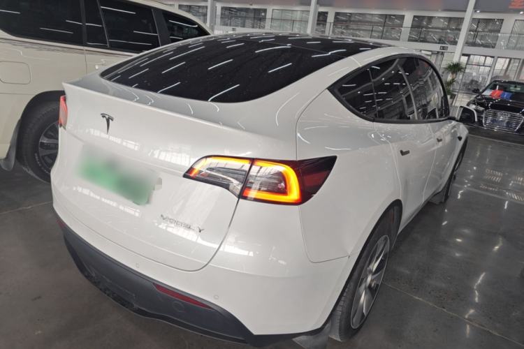 Used Tesla Model Y 2022 Revised Version Rear-Wheel Drive Rear Right 45 Deg