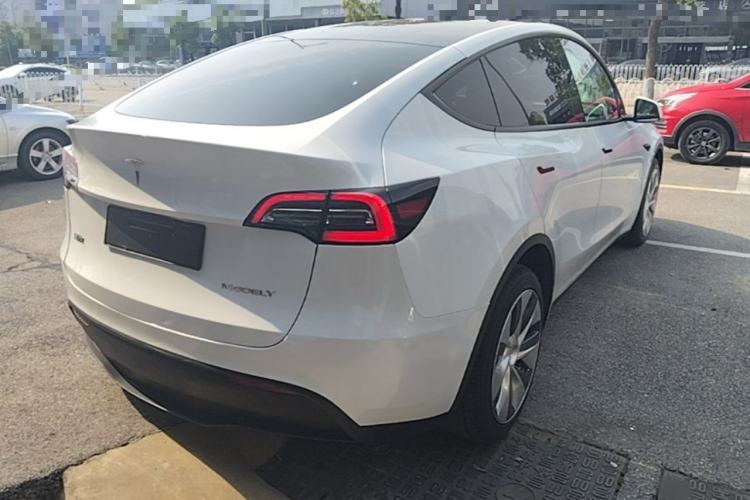 Used Tesla Model Y 2022 Revised Version Rear-Wheel Drive Rear Right 45 Deg