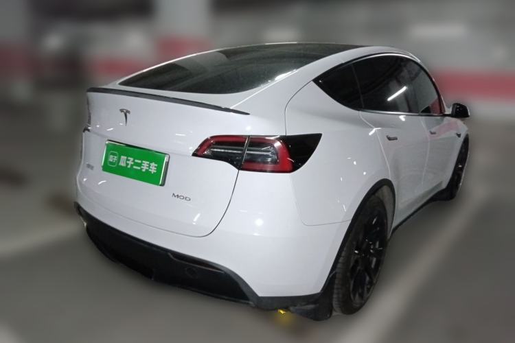Used Tesla Model Y 2022 Rear-Wheel-Drive Version Rear Right 45 Deg