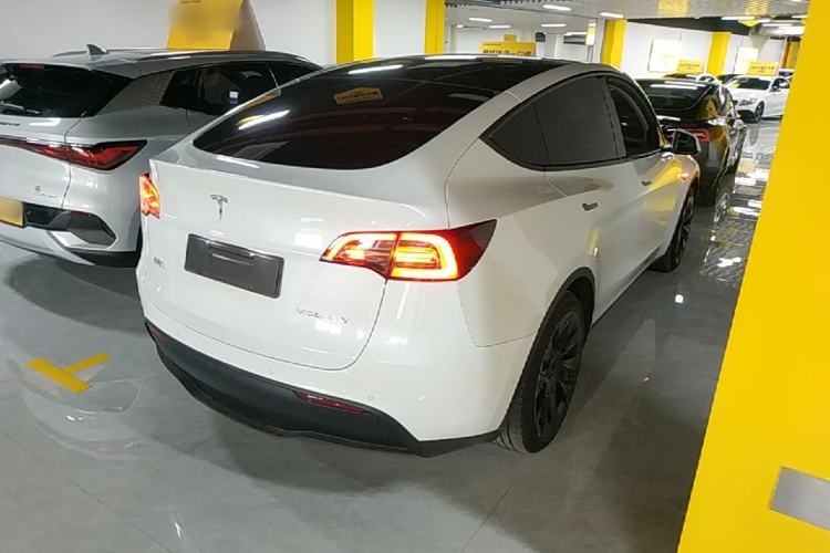 Used Tesla Model Y 2022 Revised Version Rear-Wheel Drive Rear Right 45 Deg