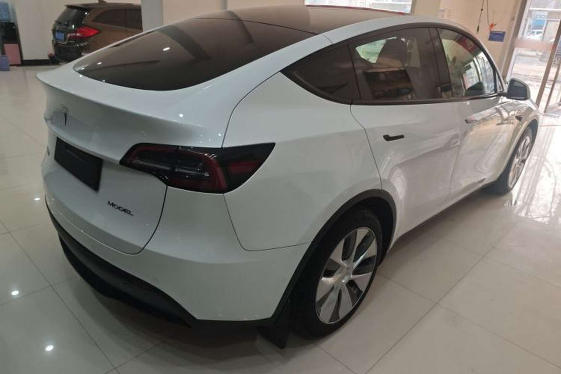 Used Tesla Model Y 2022 Revised Version Rear-Wheel Drive Rear Right 45 Deg