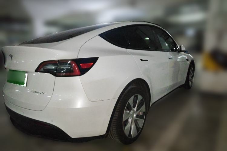 Used Tesla Model Y 2022 Revised Version Rear-Wheel Drive Rear Right 45 Deg