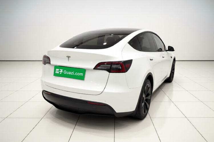Used Tesla Model Y 2022 Long-Range All-Wheel-Drive Version Rear Right 45 Deg