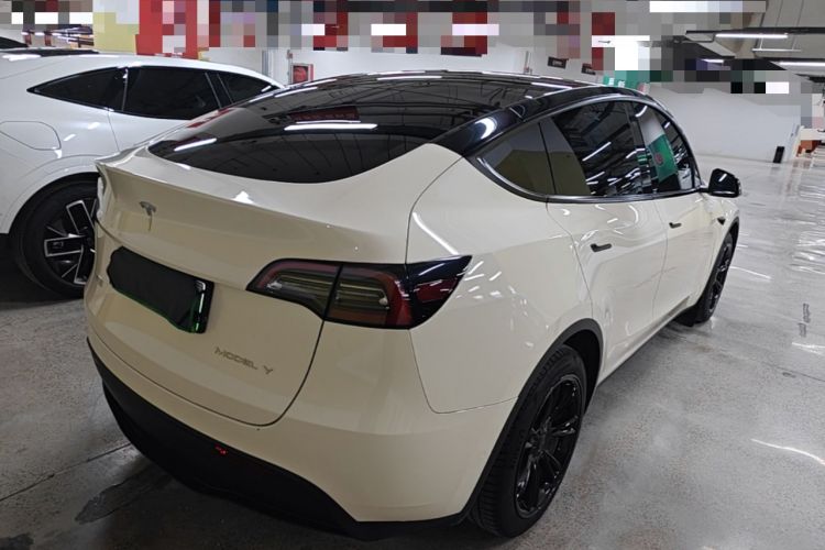 Used Tesla Model Y 2022 Revised Version Rear-Wheel Drive Rear Right 45 Deg