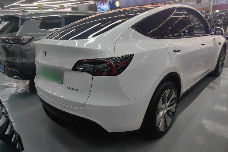Used Tesla Model Y 2022 Revised Version Rear-Wheel Drive Rear Right 45 Deg