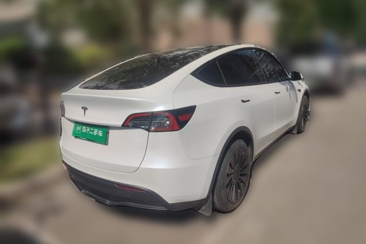 Used Tesla Model Y 2022 Revised Version Long-Range All-Wheel Drive Rear Right 45 Deg