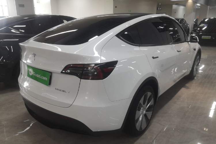 Used Tesla Model Y 2022 Revised Version Rear-Wheel Drive Rear Right 45 Deg