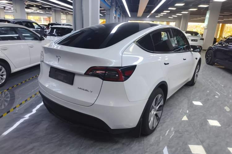 Used Tesla Model Y 2022 Revised Version Rear-Wheel Drive Rear Right 45 Deg