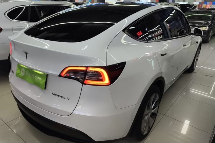 Used Tesla Model Y 2022 Revised Version Rear-Wheel Drive Rear Right 45 Deg