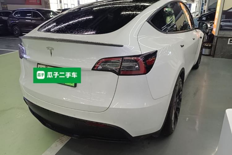 Used Tesla Model Y 2022 Performance High-Performance All-Wheel-Drive Version Rear Right 45 Deg