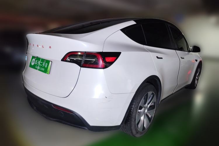 Used Tesla Model Y 2022 Revised Version Rear-Wheel Drive Rear Right 45 Deg
