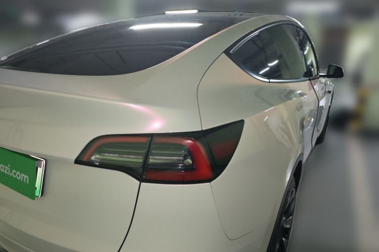Used Tesla Model Y 2022 Revised Version Rear-Wheel Drive Rear Right 45 Deg