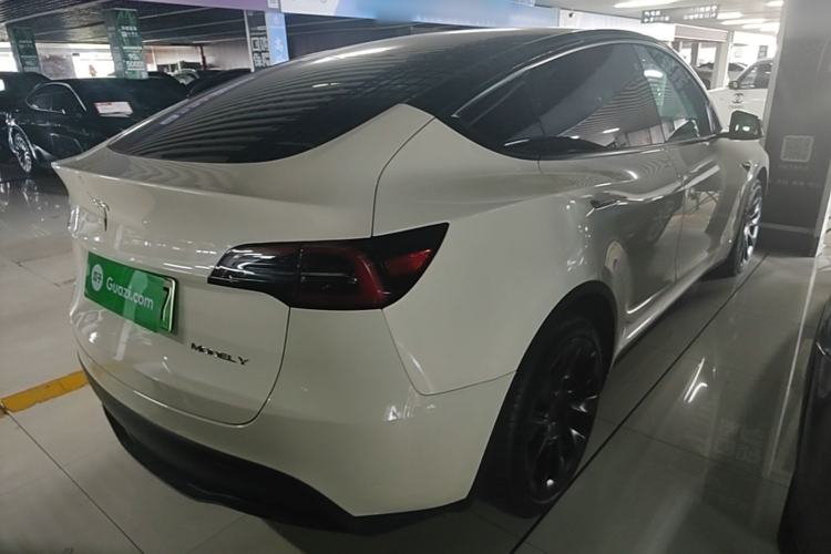 Used Tesla Model Y 2022 Revised Version Rear-Wheel Drive Rear Right 45 Deg