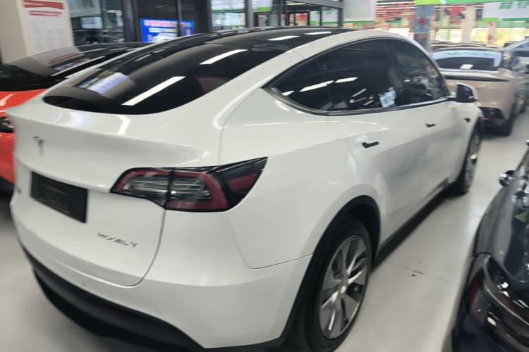 Used Tesla Model Y 2022 Revised Version Rear-Wheel Drive Rear Right 45 Deg