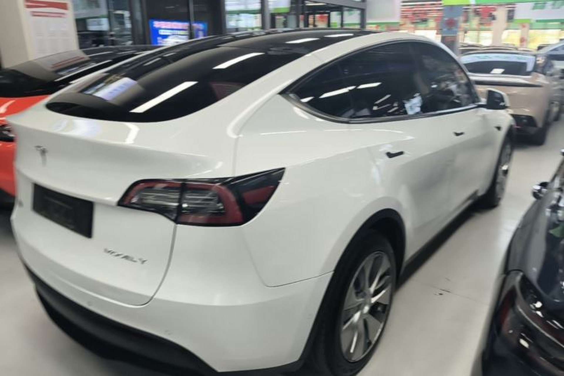 Used Tesla Model Y 2022 Revised Version Rear-Wheel Drive Rear Right 45 Deg