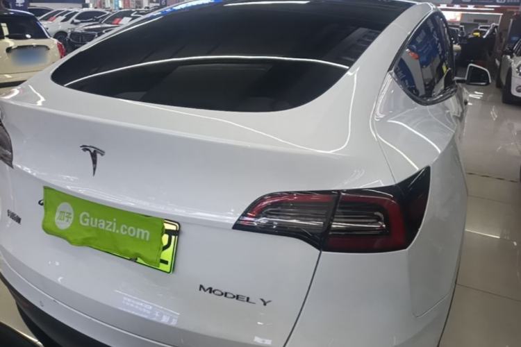 Used Tesla Model Y 2022 Revised Version Rear-Wheel Drive Rear Right 45 Deg