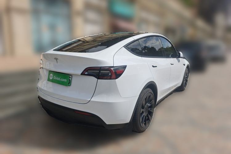 Used Tesla Model Y 2022 Revised Version Rear-Wheel Drive Rear Right 45 Deg