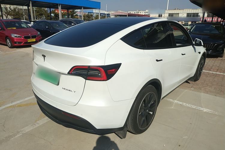 Used Tesla Model Y 2022 Revised Version Rear-Wheel Drive Rear Right 45 Deg