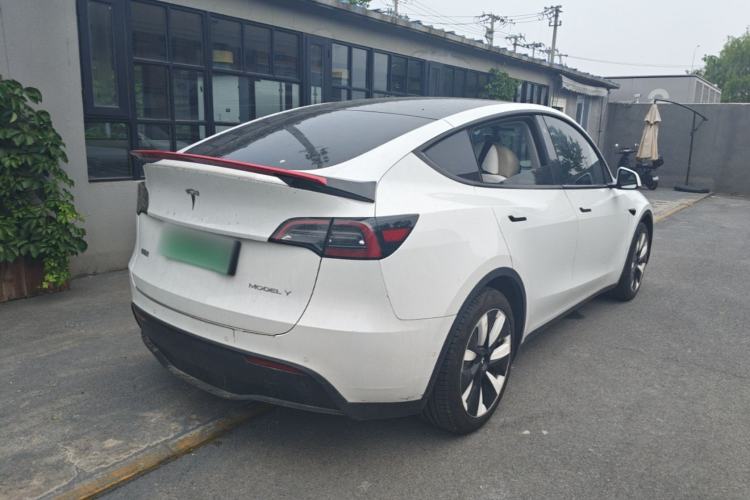 Used Tesla Model Y 2022 Revised Version Rear-Wheel Drive Rear Right 45 Deg