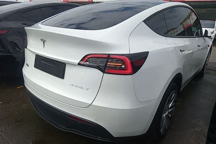 Used Tesla Model Y 2022 Revised Version Rear-Wheel Drive Rear Right 45 Deg