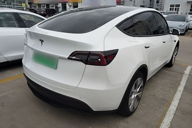 Used Tesla Model Y 2022 Long-Range All-Wheel-Drive Version Rear Right 45 Deg