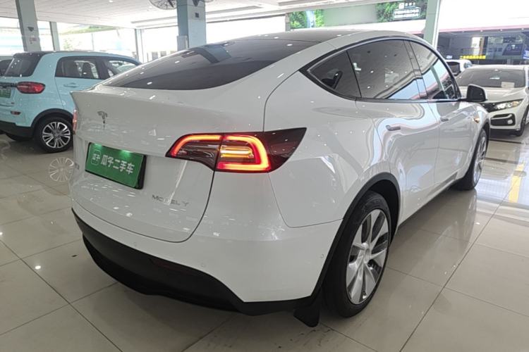 Used Tesla Model Y 2022 Revised Version Rear-Wheel Drive Rear Right 45 Deg