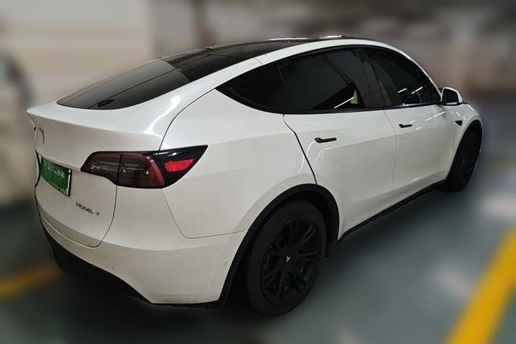 Used Tesla Model Y 2022 Revised Version Rear-Wheel Drive Rear Right 45 Deg
