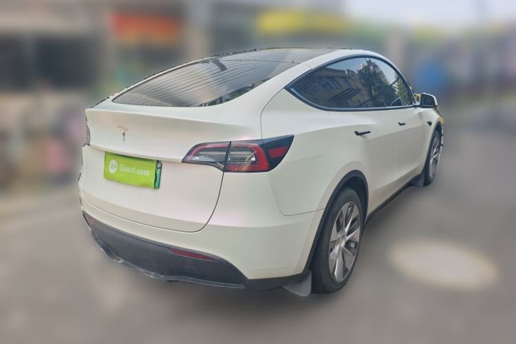Used Tesla Model Y 2022 Long-Range All-Wheel-Drive Version Rear Right 45 Deg