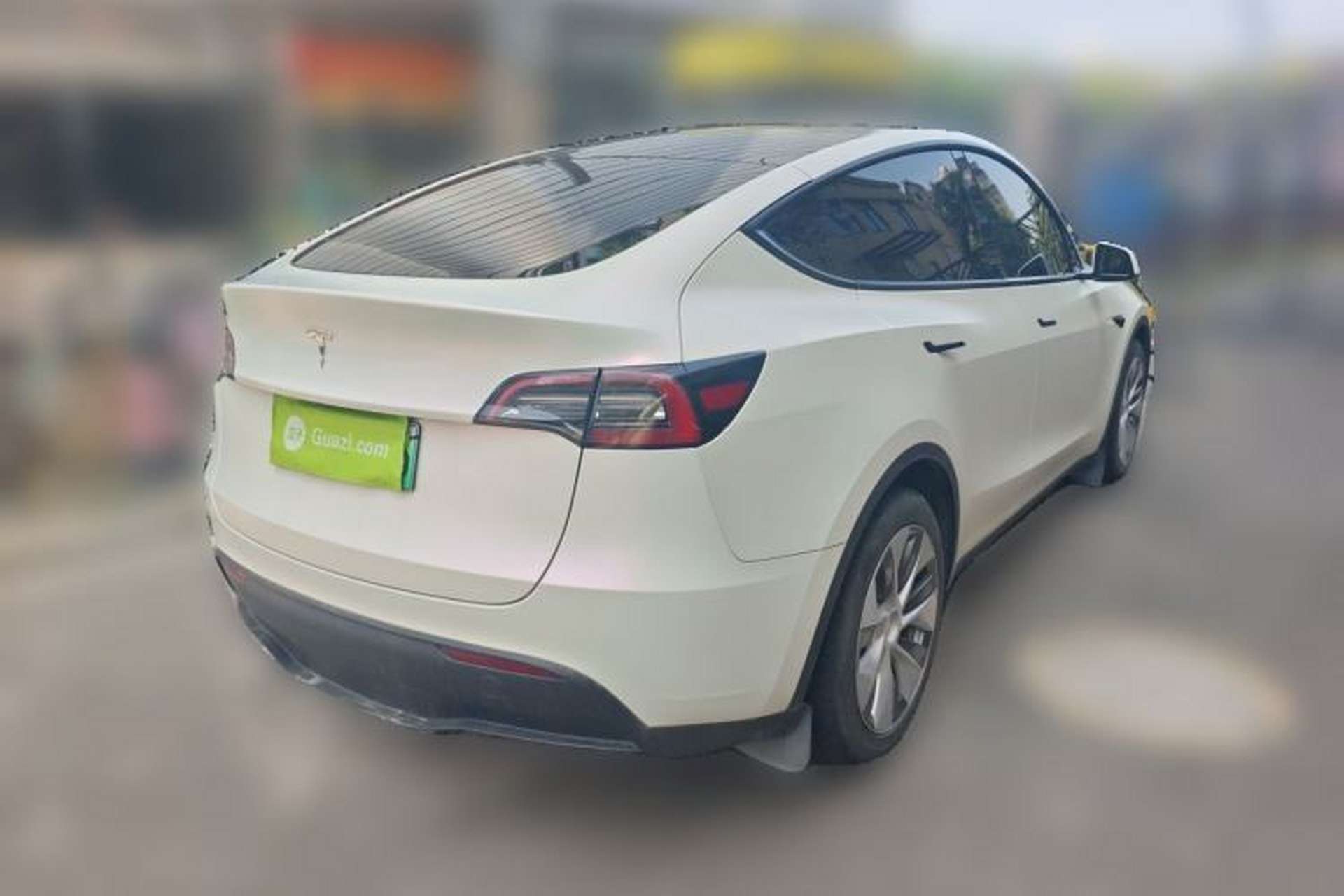 Used Tesla Model Y 2022 Long-Range All-Wheel-Drive Version Rear Right 45 Deg