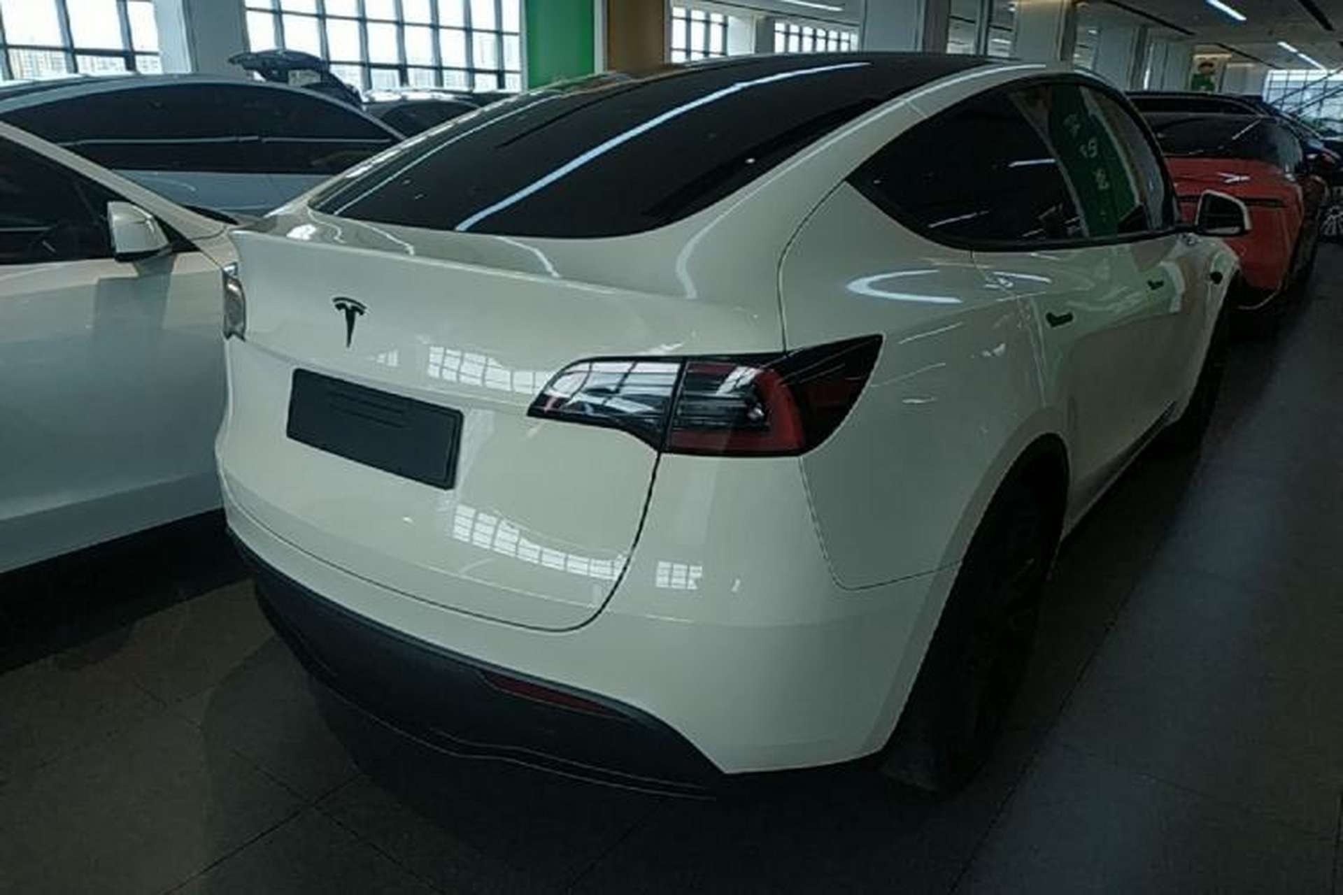Used Tesla Model Y 2022 Revised Version Rear-Wheel Drive Rear Right 45 Deg
