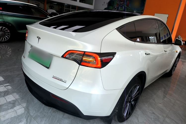 Used Tesla Model Y 2022 Revised Version Rear-Wheel Drive Rear Right 45 Deg