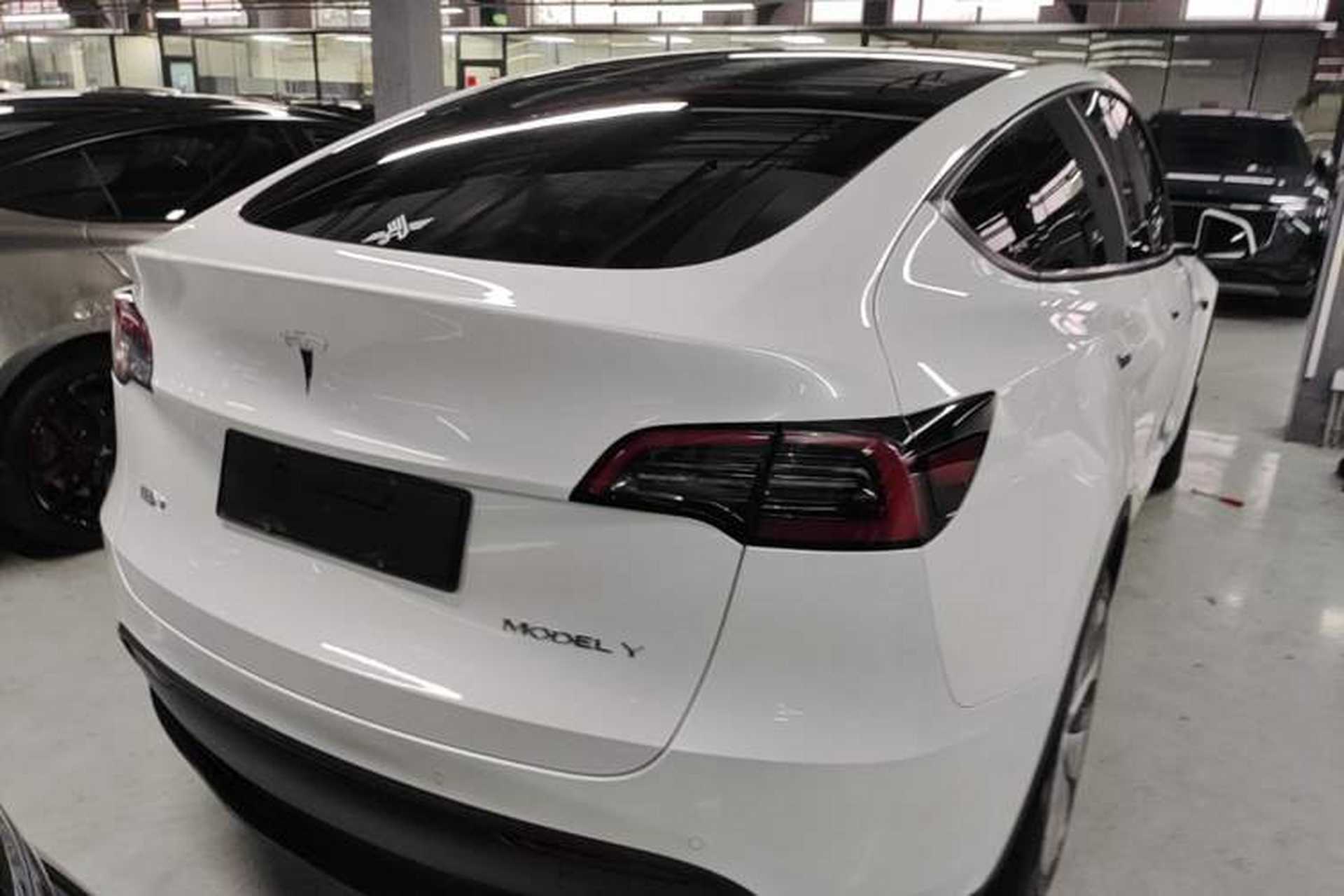Used Tesla Model Y 2022 Rear-Wheel-Drive Version Rear Right 45 Deg
