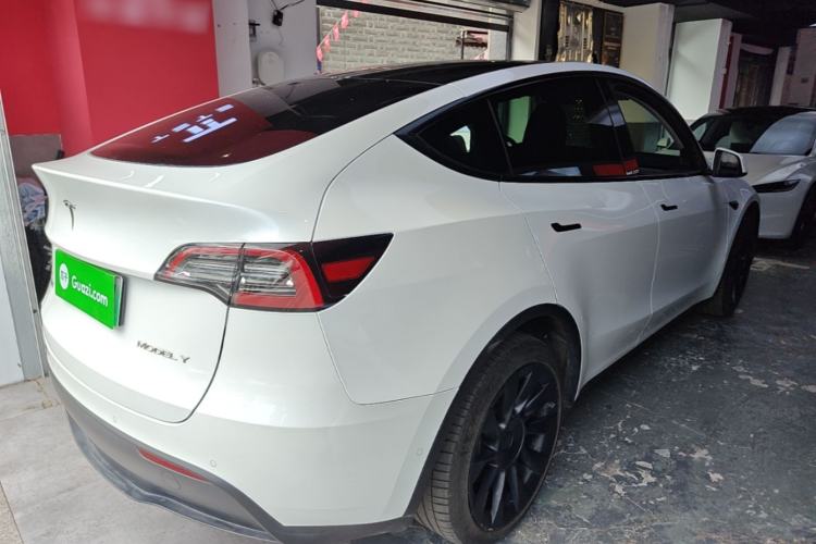 Used Tesla Model Y 2022 Revised Version Long-Range All-Wheel Drive Rear Right 45 Deg
