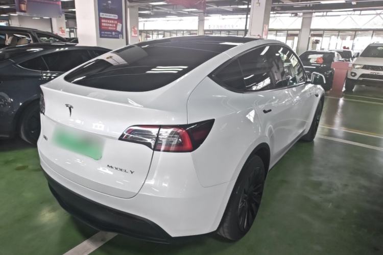 Used Tesla Model Y 2022 Revised Version Rear-Wheel Drive Rear Right 45 Deg