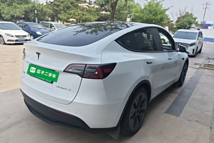 Used Tesla Model Y 2022 Revised Version Rear-Wheel Drive Rear Right 45 Deg