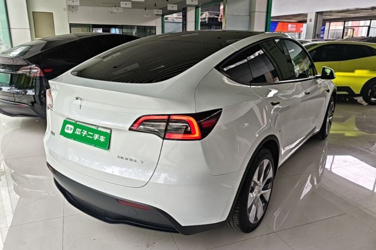 Used Tesla Model Y 2022 Revised Version Rear-Wheel Drive Rear Right 45 Deg