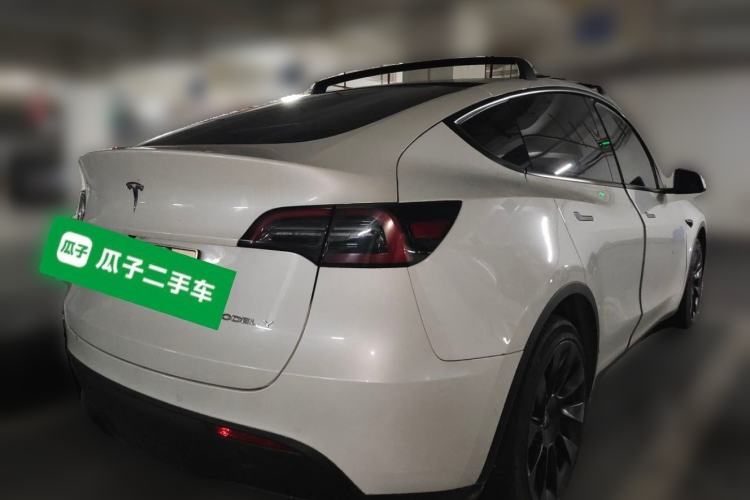Used Tesla Model Y 2022 Revised Version Long-Range All-Wheel Drive Rear Right 45 Deg