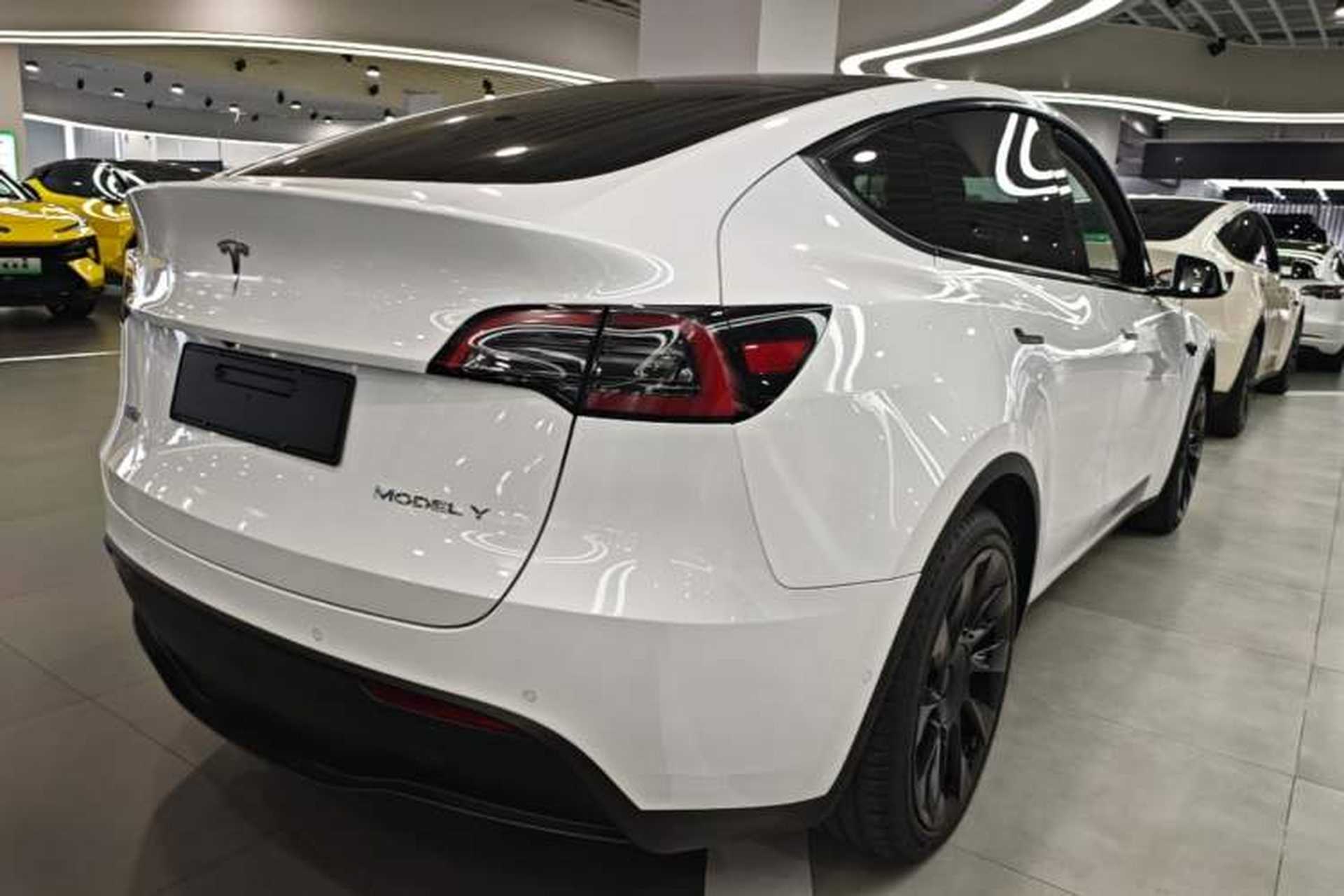 Used Tesla Model Y 2022 Revised Version Rear-Wheel Drive Rear Right 45 Deg