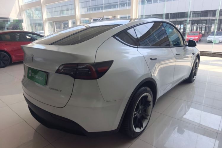 Used Tesla Model Y 2022 Revised Version Rear-Wheel Drive Rear Right 45 Deg